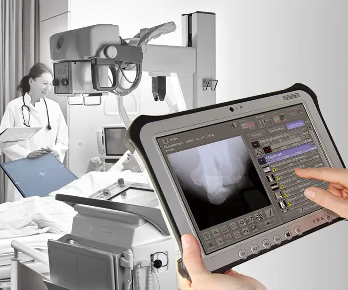 Medici - Retrofit kit to digitise existing human medical portable X-ray units