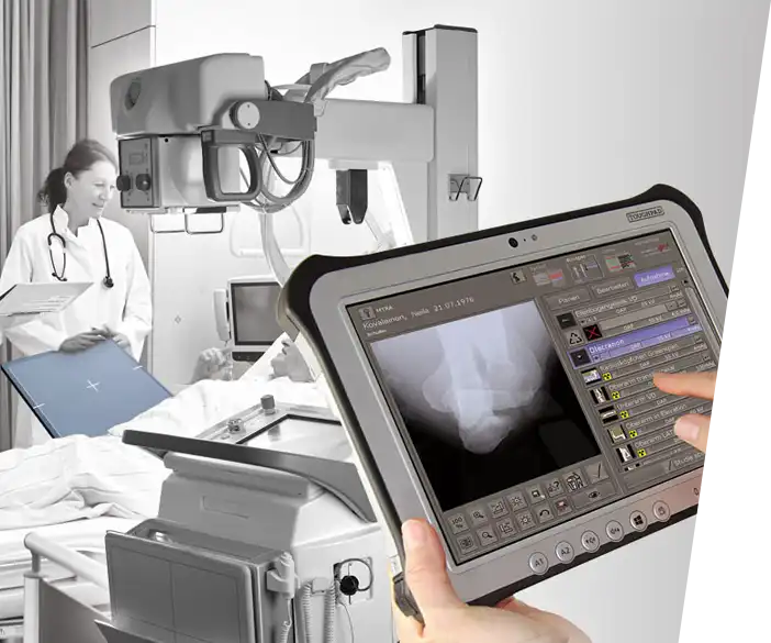 Medici - Digital X-ray retrofit kit for existing human medical X-ray units