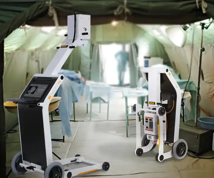 Amadeo P - mobile Röntgenanlage für humanitäre Einsätze