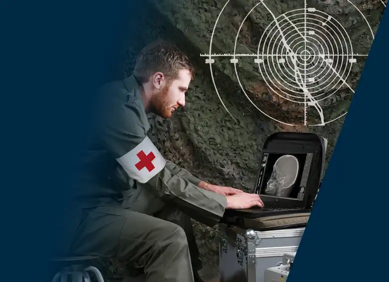 Digital X-ray equipment and image management for military and army - Made in Germany