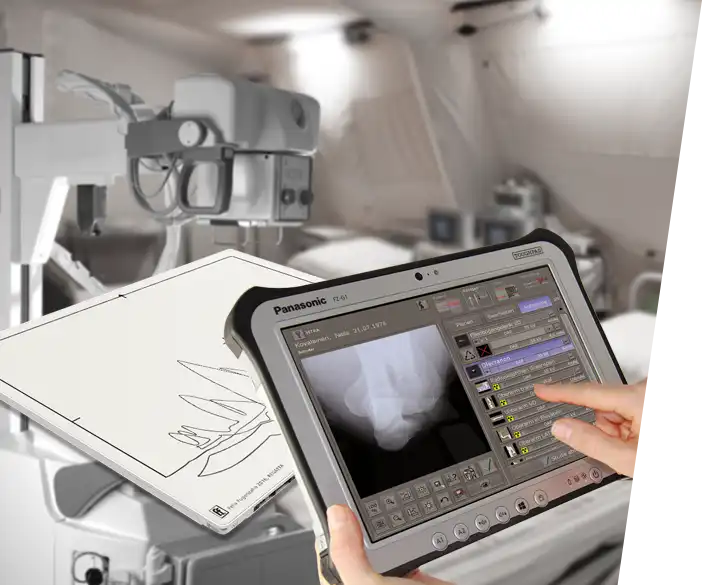 Medici - Digitales Röntgen Nachrüst-Set für analoge Röntgengeräte