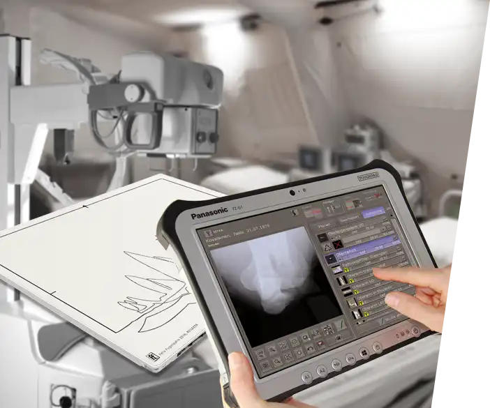 Medici - Digital X-ray retrofit kit for analogue X-ray units