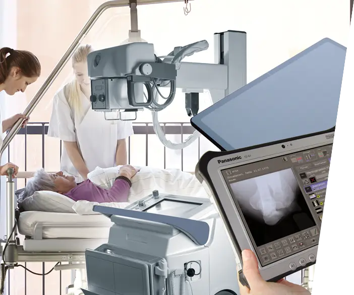 Medici - Digitales Röntgen Nachrüst-Set für bestehende, humanmedizinische Röntgengeräte
