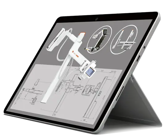 Digital X-ray equipment for human medicine from OR Technology