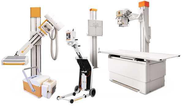 Buy digital X-ray machines, mobile X ray units and x ray software made in germany
