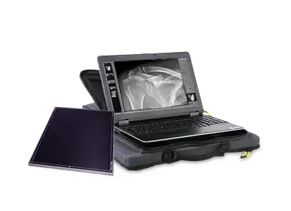 Superlight, portable X-ray system in the backpack