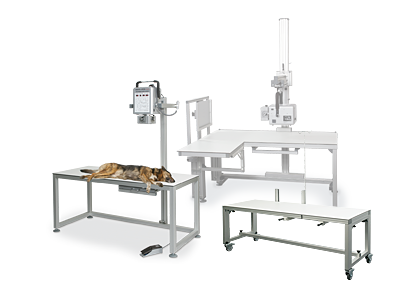 Veterinary X-ray tables for digital X-ray