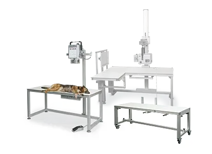 Veterinary X ray tables for stationary digital radiography imaging