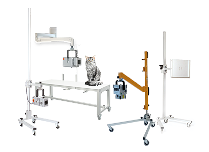 Tripods and holders for X-ray detectors and generators