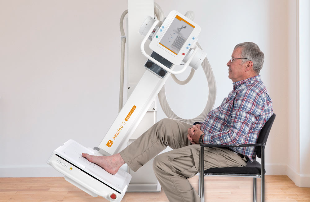 Digital Xray with motorised Uarm system