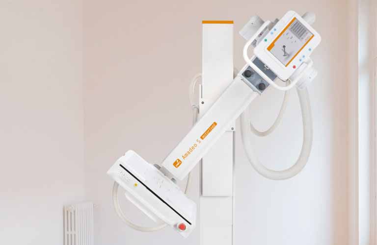 Motorized digital U-arm X-ray machine