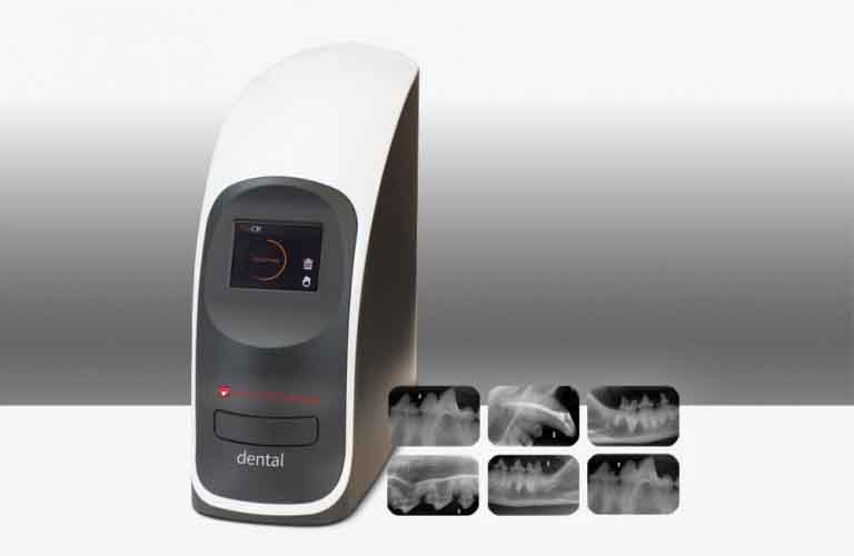 Lector dental CR para dientes de animales