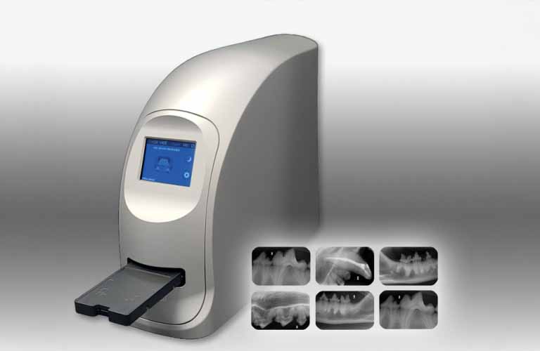 Lector dental CR para dientes de animales