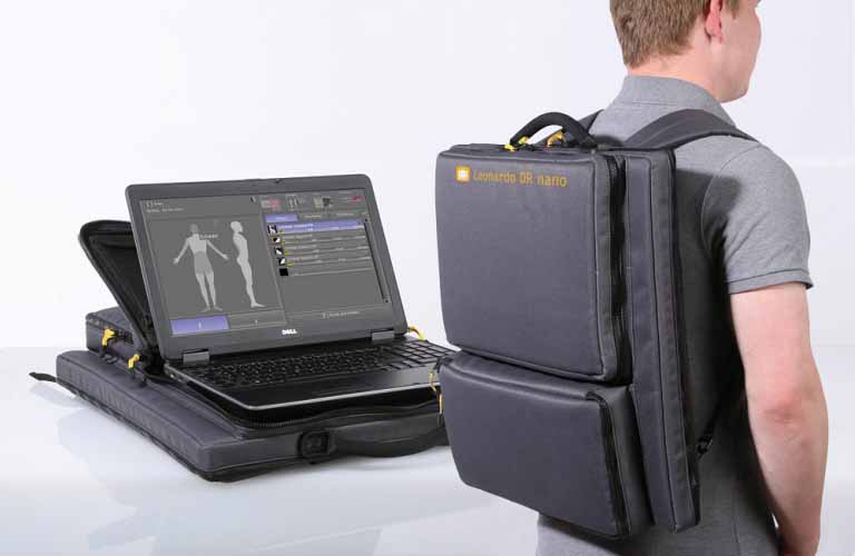 The super light, portable backpack X-ray system for medical emergencies