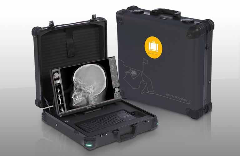 <b>Leonardo DR mini III</b> - Der Goldstandard unter den tragbare digitalen Röntgenkoffern
