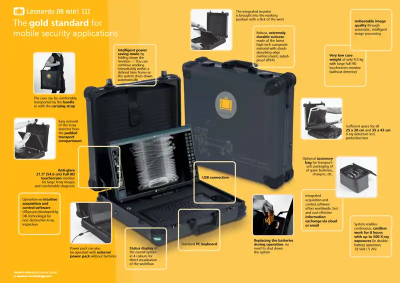 All the advantages of the Leonardo DR mini III