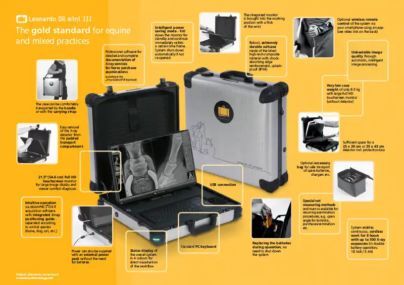 All the advantages of the Leonardo DR mini III