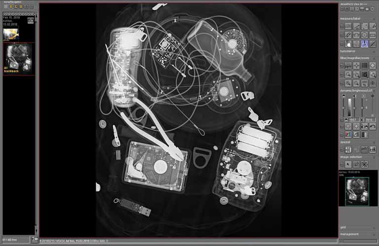 dicosPACS image management system, flexible DICOS image archive and integrated viewing software