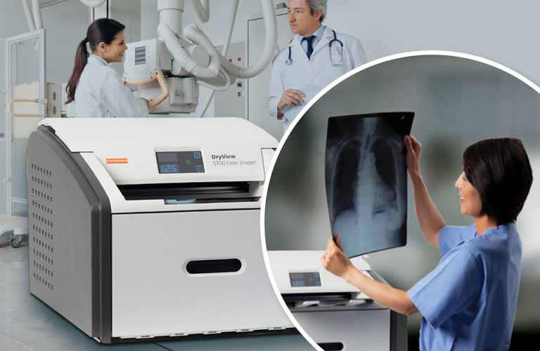 The DryView 5700 Laser Imager offers simplicity and affordability for healthcare facilities of all sizes. 