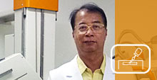 Amadeo S-DR bei Dr. Jose Y. Chua, Jr., Jecson Medical Center in Tarlac City, Philippinen